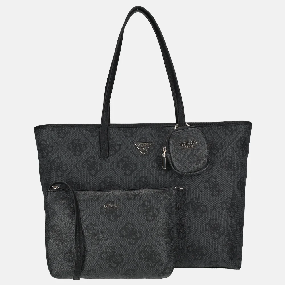 Guess Power Play shopper zwart